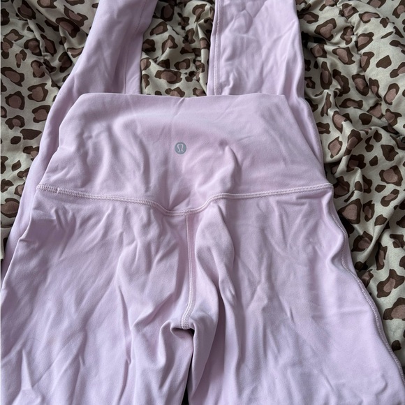 lululemon athletica Pants - lululemon athletica High-Waist Leggings in Light Lavender Pink